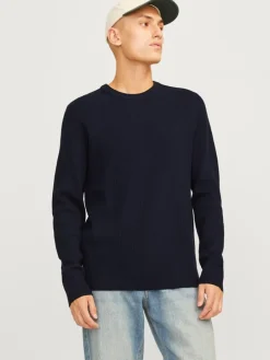 Pullover in Dunkelblau