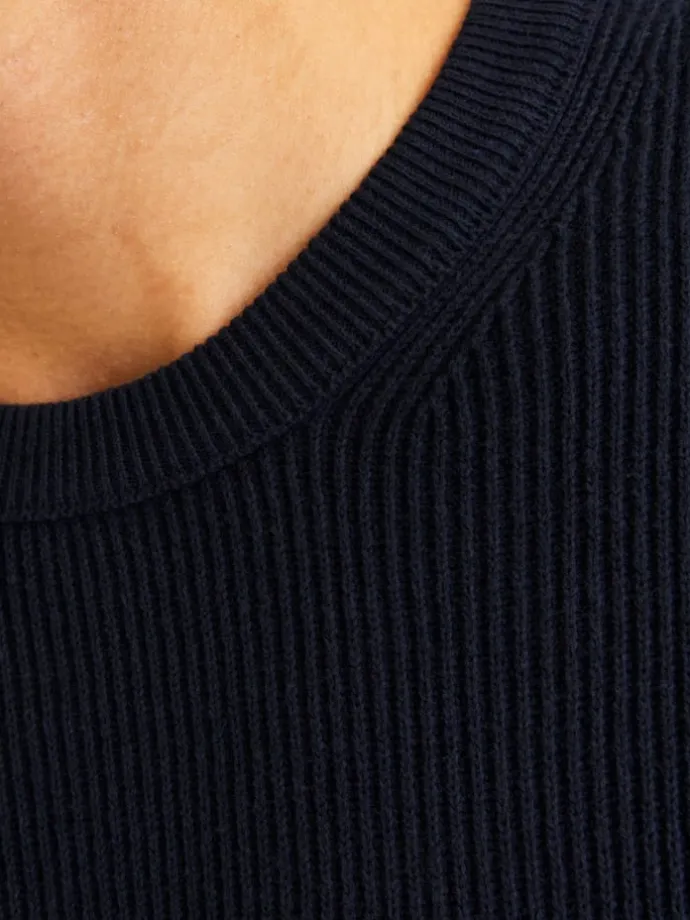 Pullover in Dunkelblau