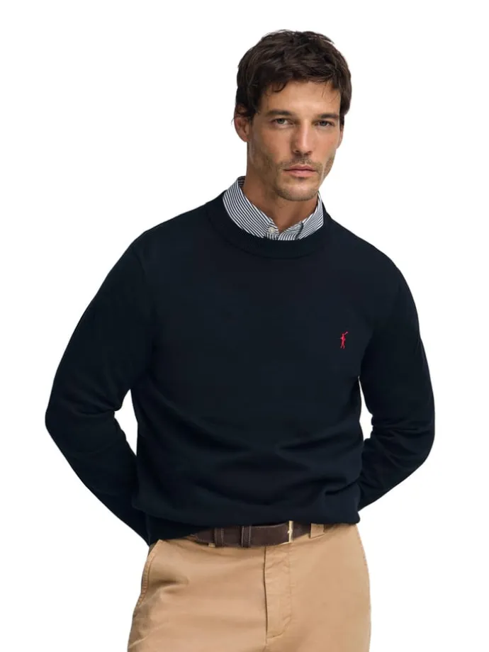 Pullover in Dunkelblau