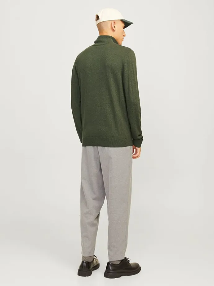 Pullover in Dunkelgrün