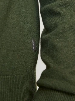 Pullover in Dunkelgrün