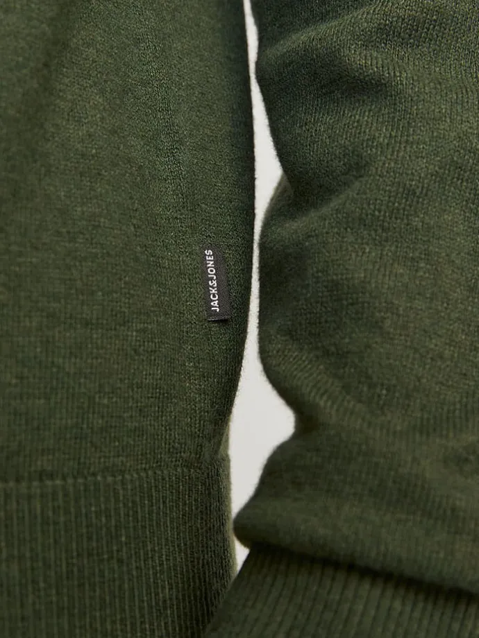 Pullover in Dunkelgrün