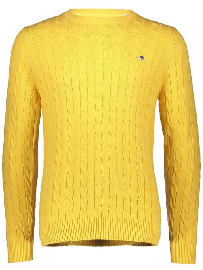 Pullover in Gelb