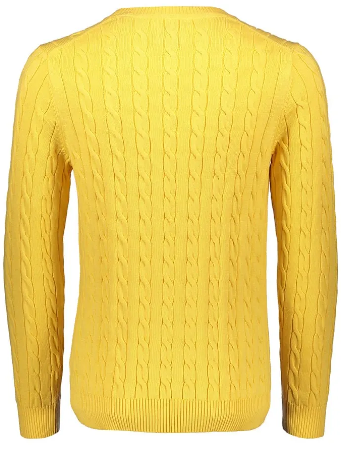 Pullover in Gelb