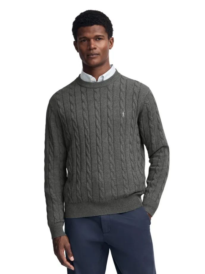 Pullover in Grau