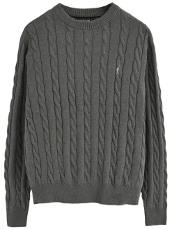 Pullover in Grau