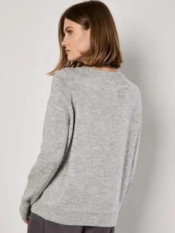 Pullover in Grau