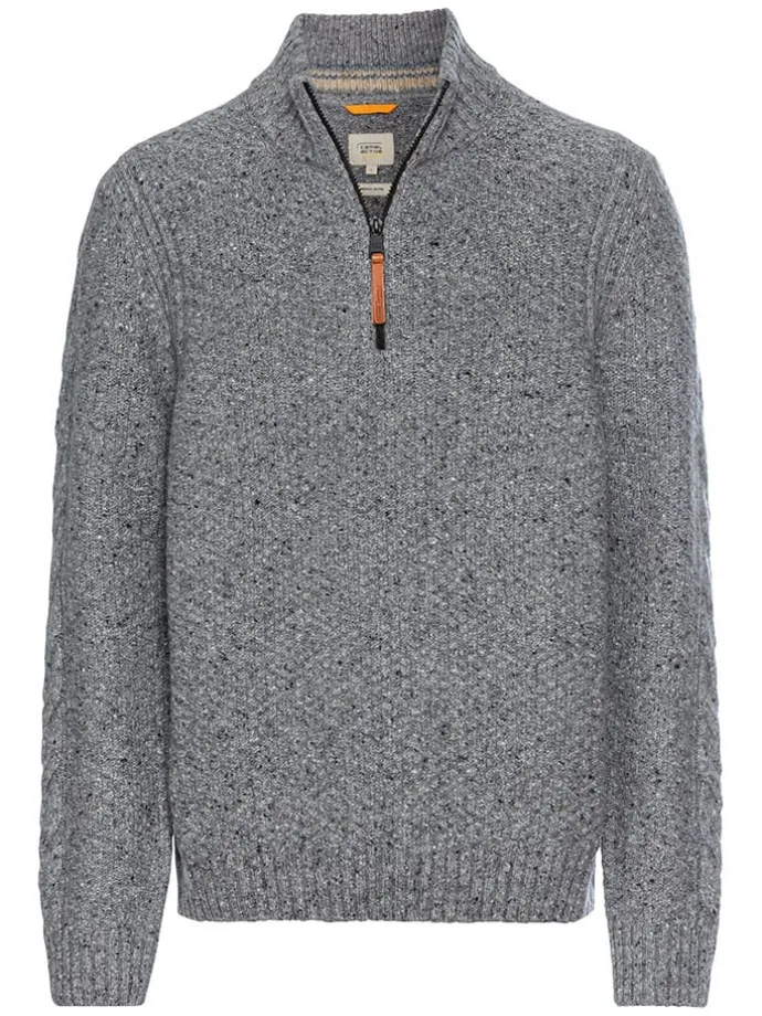 Pullover in Grau