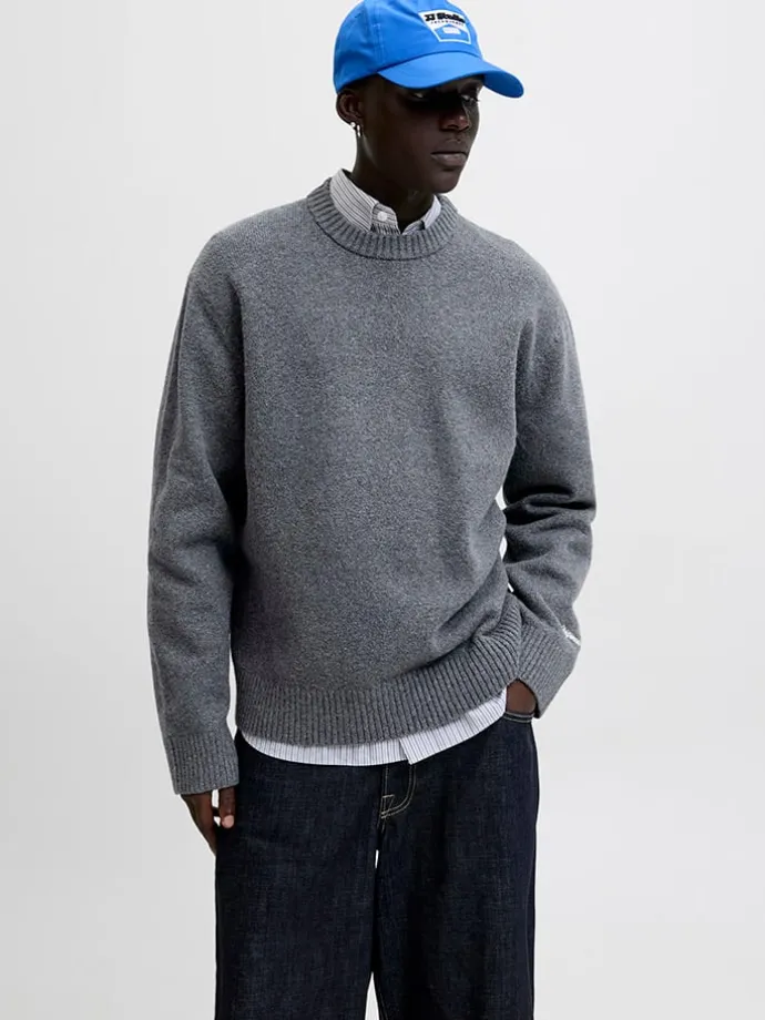 Pullover in Grau