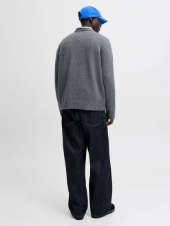 Pullover in Grau