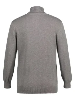 Pullover in grau melange