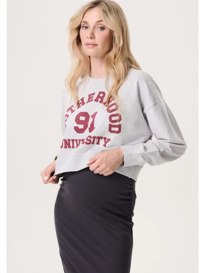 Pullover in Grey Melange
