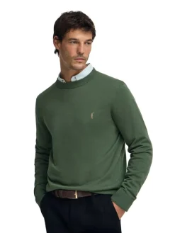 Pullover in Grün