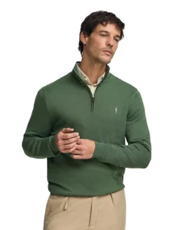 Pullover in Grün