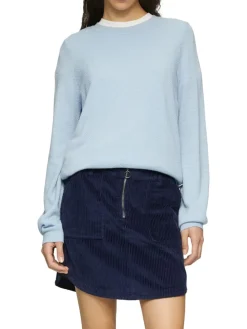 Pullover in Hellblau