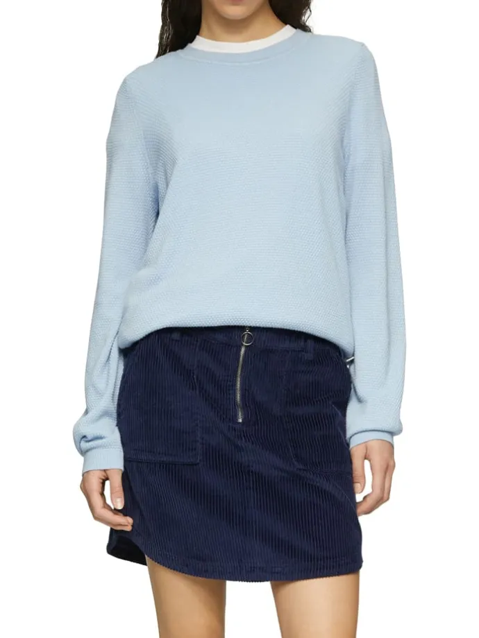 Pullover in Hellblau
