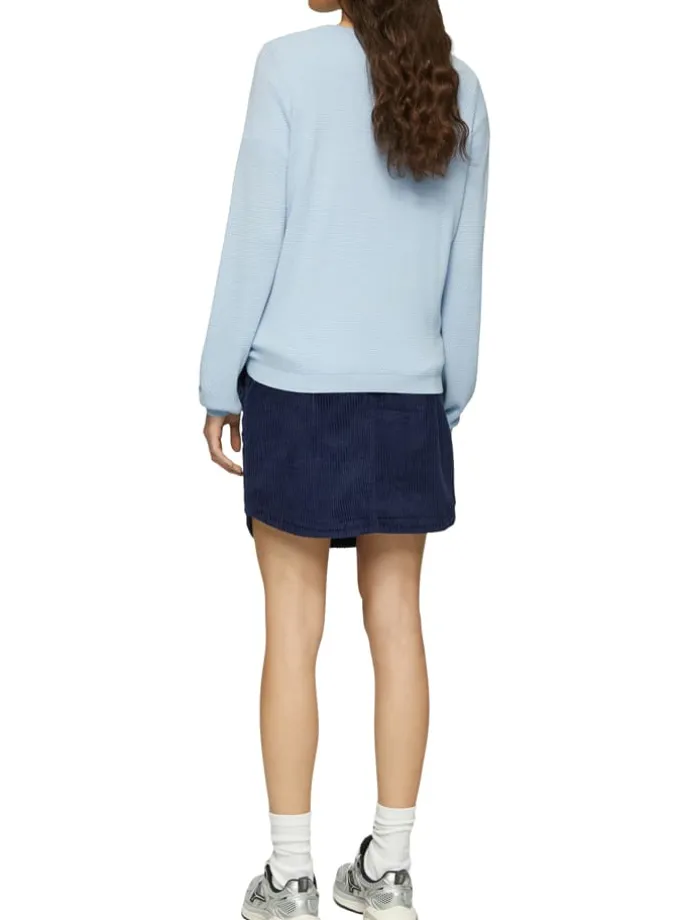 Pullover in Hellblau