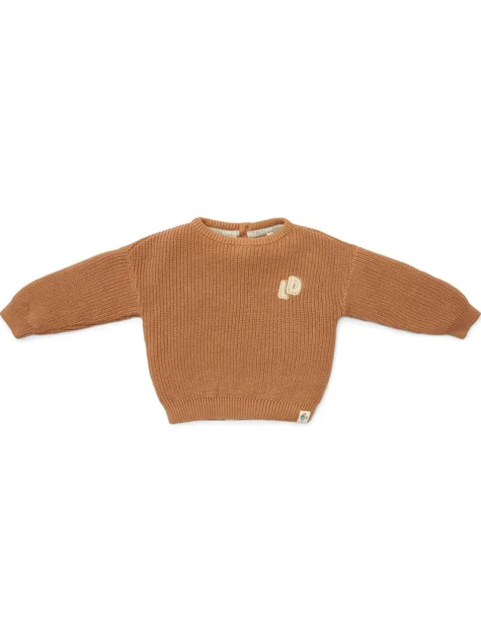 Pullover in Hellbraun