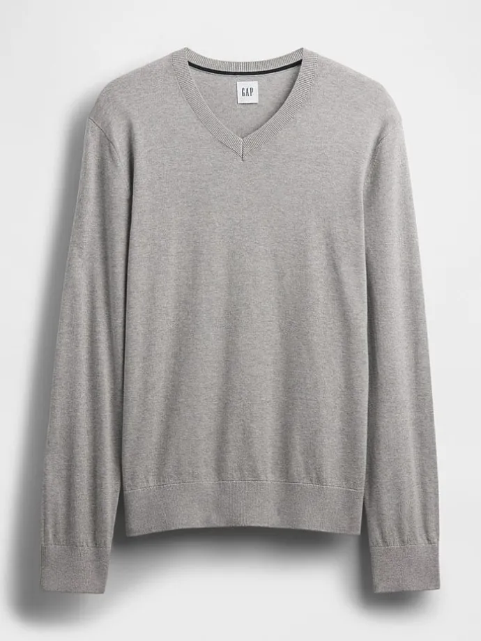 Pullover in Hellgrau