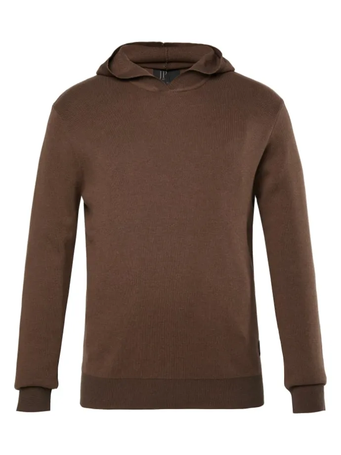 Pullover in holzbraun