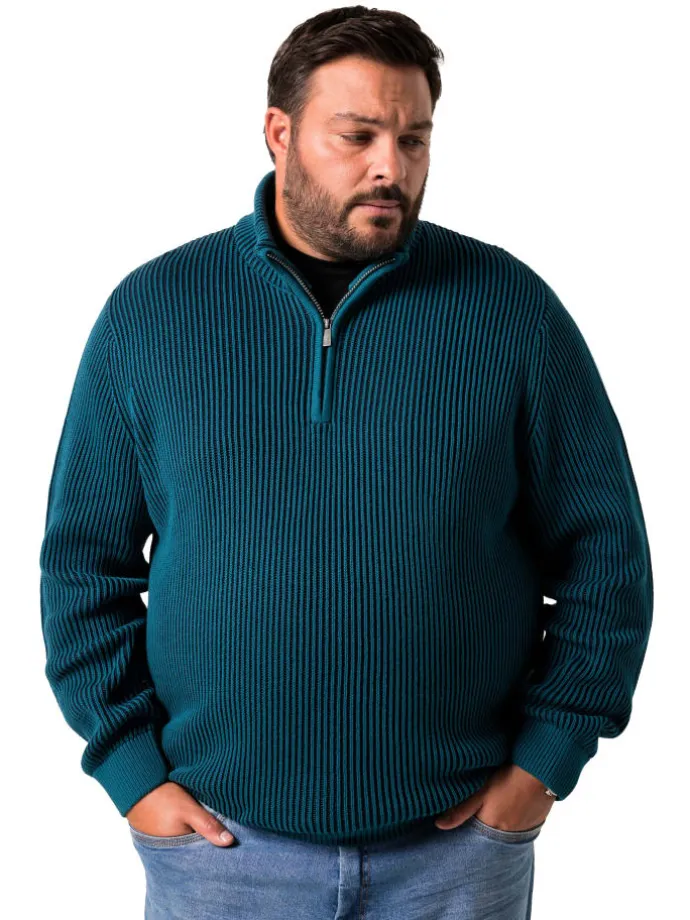 Pullover in lagunen grün