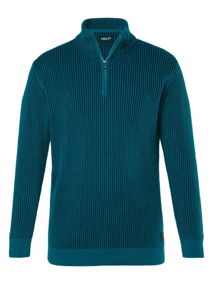 Pullover in lagunen grün