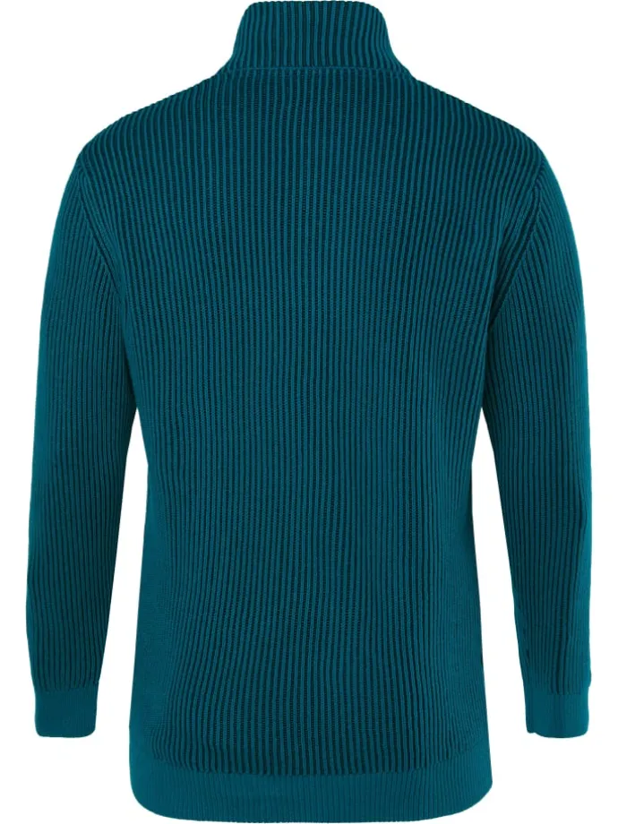 Pullover in lagunen grün