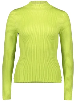 Pullover in Limette
