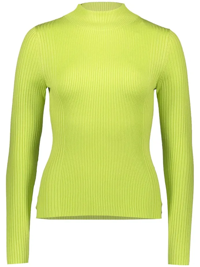 Pullover in Limette