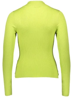 Pullover in Limette