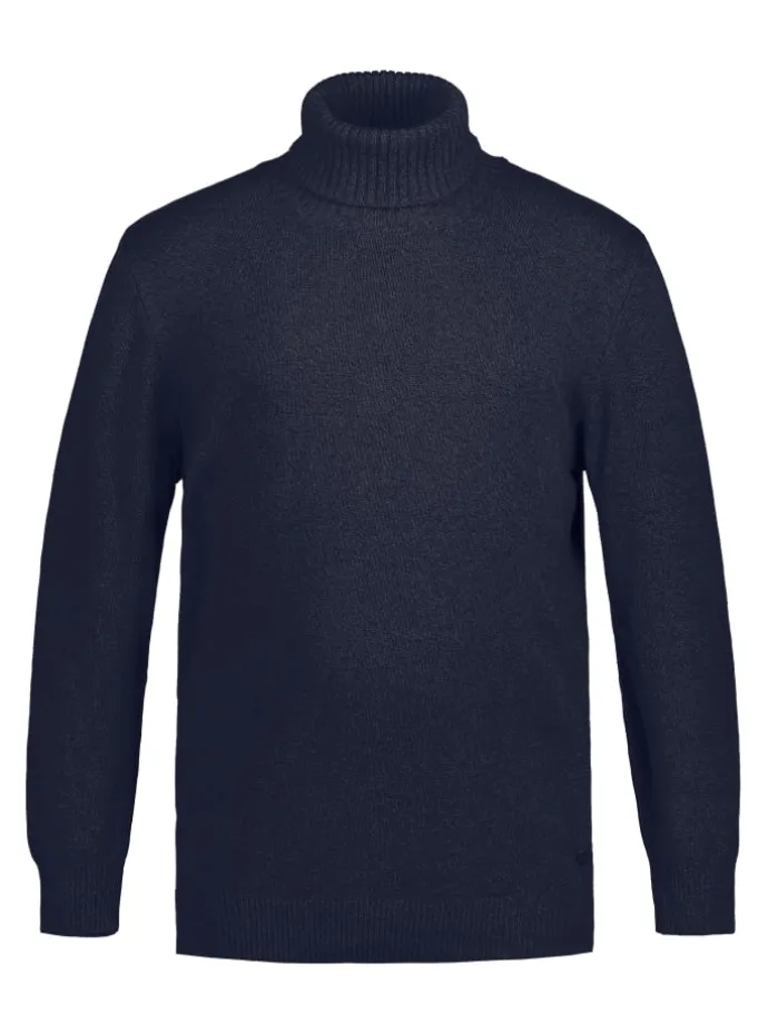Pullover in navy blau