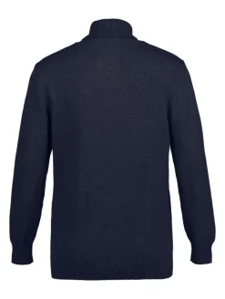 Pullover in navy blau