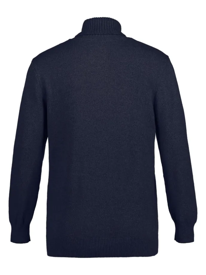 Pullover in navy blau