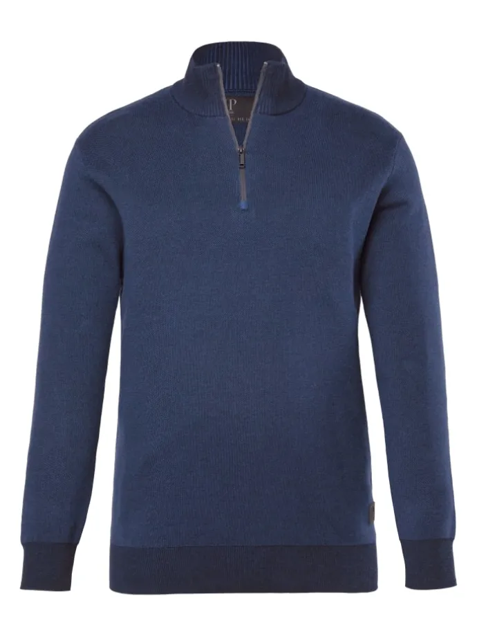 Pullover in navy blau