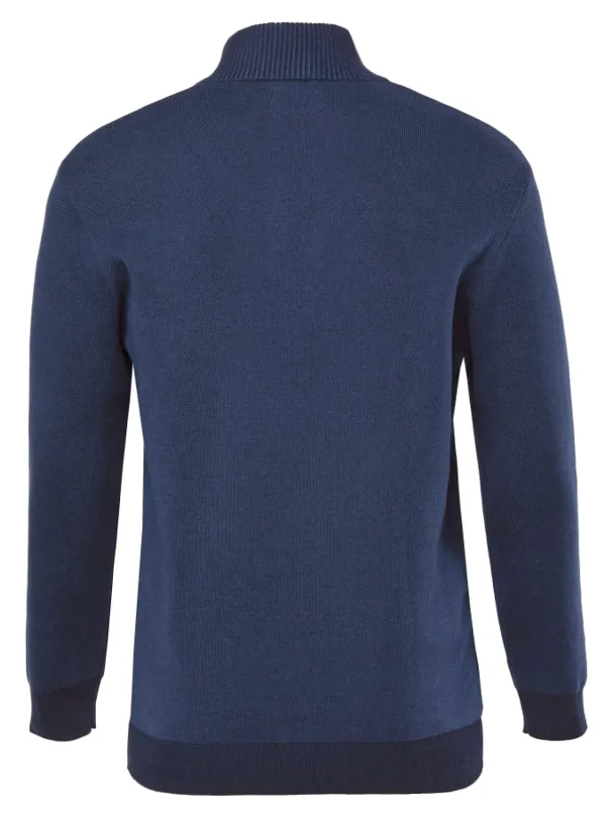 Pullover in navy blau