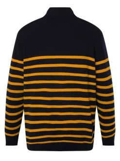 Pullover in navy blau