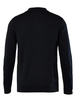 Pullover in navy blau