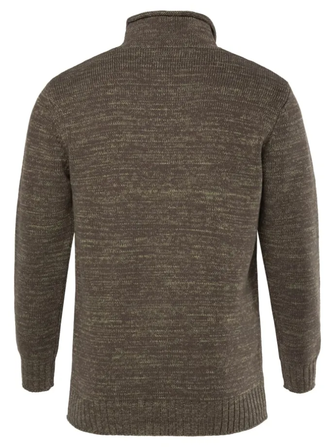 Pullover in olivgrün