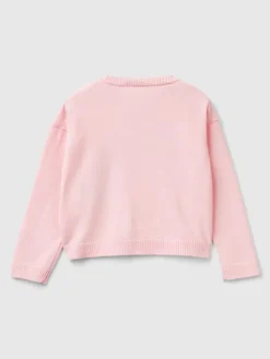 Pullover in Rosa