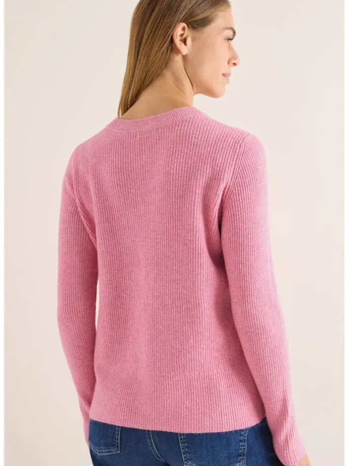 Pullover in Rosa