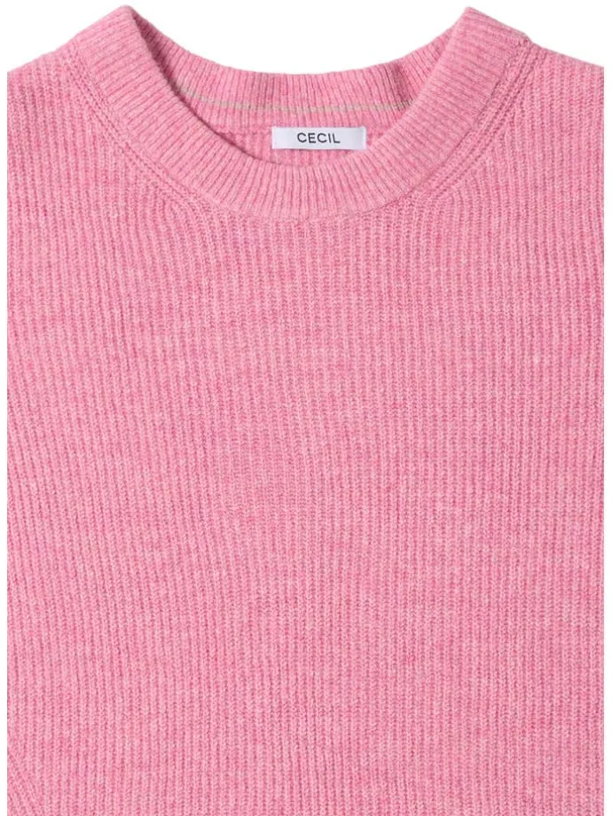 Pullover in Rosa