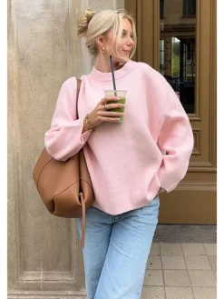 Pullover in Rosa