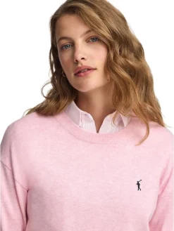 Pullover in Rosa