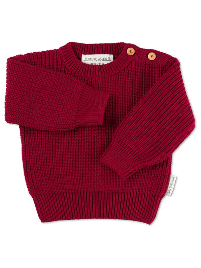 Pullover in Rot