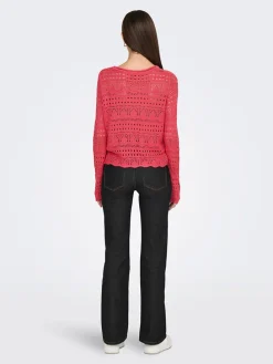 Pullover in Rot