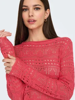 Pullover in Rot