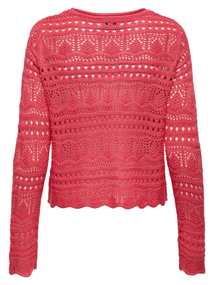Pullover in Rot
