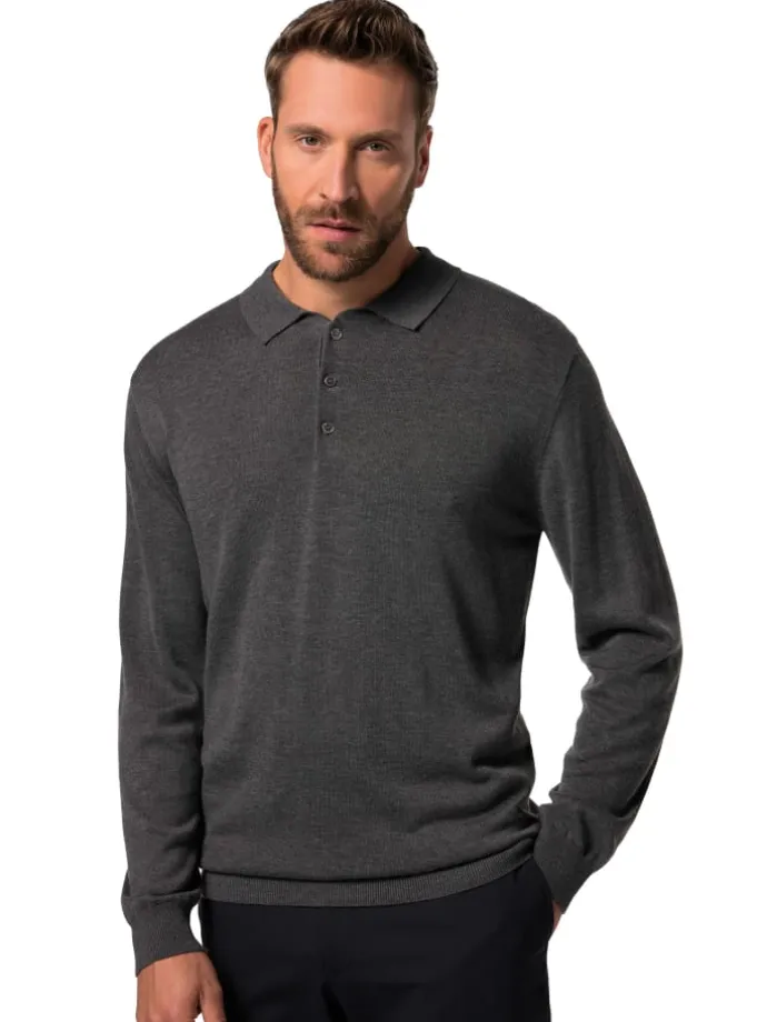 Pullover in schiefer