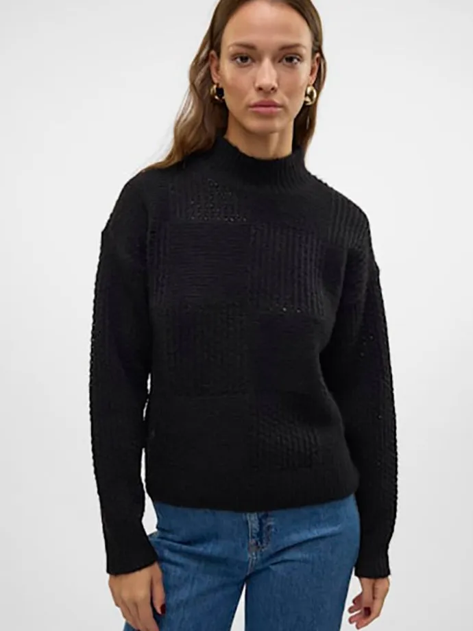 Pullover in Schwarz