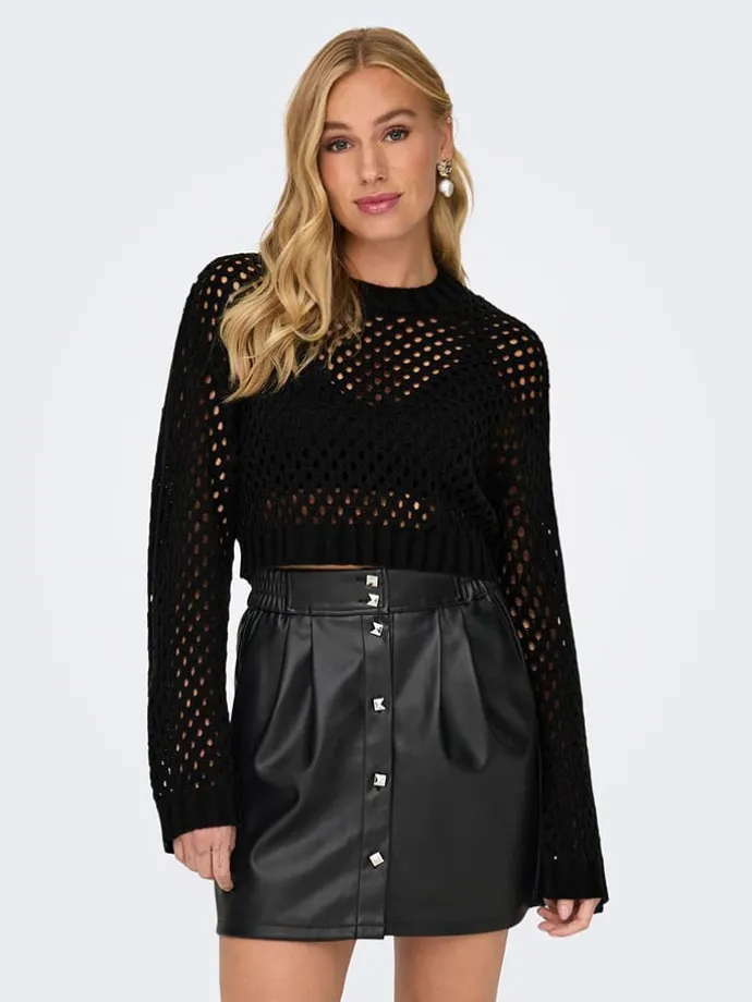 Pullover in Schwarz